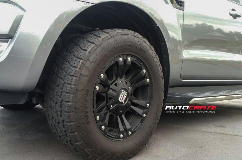 FORD RANGER MONSTER XD 2 MATTE BLACK